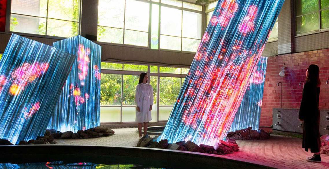 三亿体育光电案例-《晋阳湖表演》